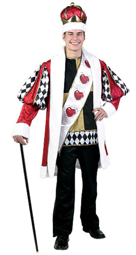 Plus Size Deluxe King of Hearts Costume - Click Image to Close