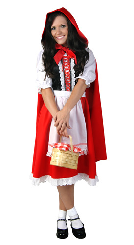 Plus Size Little Red Riding Hood Costume - Click Image to Close