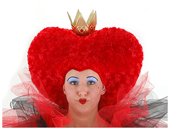 Queen of Hearts Wig - Click Image to Close