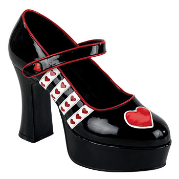 Queen of Hearts Shoes - Click Image to Close