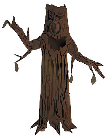 Adult Deluxe Scary Tree Costume