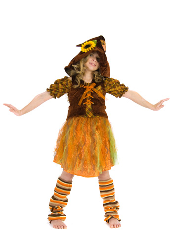 Child Scarecrow Cutie Costume - Click Image to Close