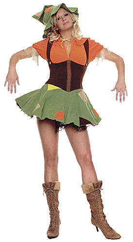 Sexy Scarecrow Costume - Click Image to Close