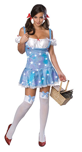 Sequin Sexy Dorothy Costume - Click Image to Close