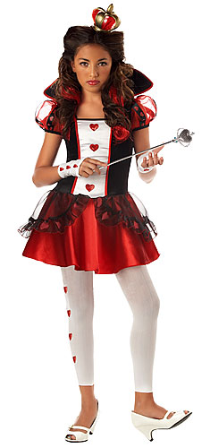 Teen Queen of Hearts Costume - Click Image to Close