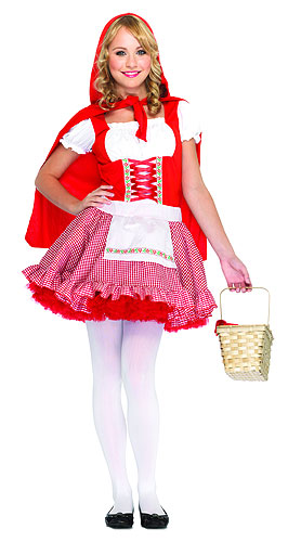 Teen Red Riding Hood Costume - Click Image to Close