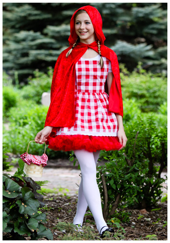 Teen Red Riding Hood Tutu Costume
