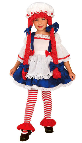 Toddler Rag Doll Costume - Click Image to Close