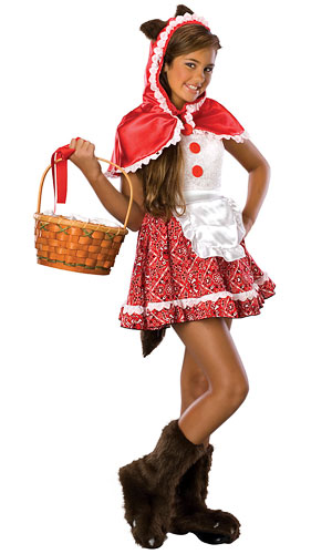 Tween Red Riding Hood Costume - Click Image to Close