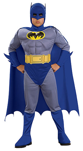 Child Deluxe Muscle Chest Batman - Click Image to Close