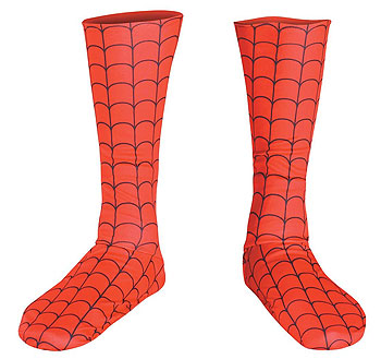 Kids Spiderman Boot Covers - Click Image to Close