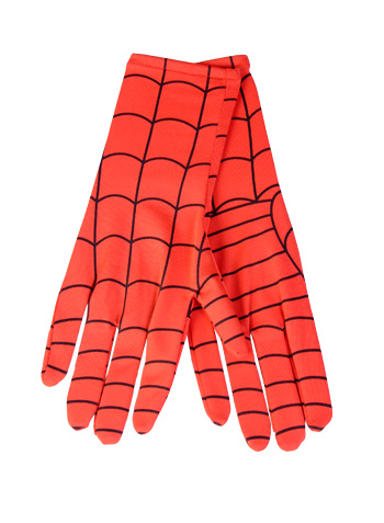 Kids Deluxe Spiderman Long Gloves - Click Image to Close
