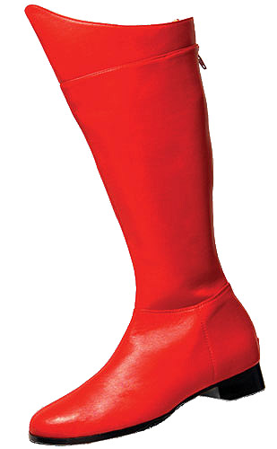 Adult Superhero Boots - Click Image to Close