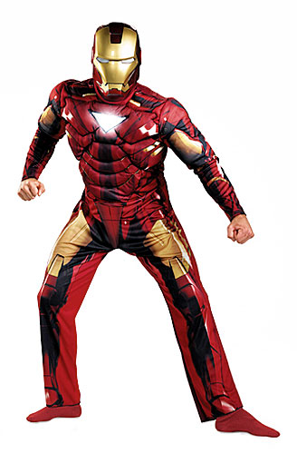 Adult Deluxe Iron Man Mark 6 Costume - Click Image to Close