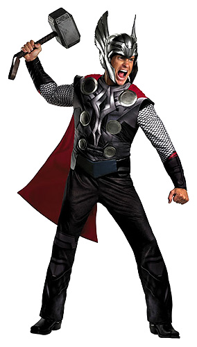 Adult Deluxe Thor Costume - Click Image to Close