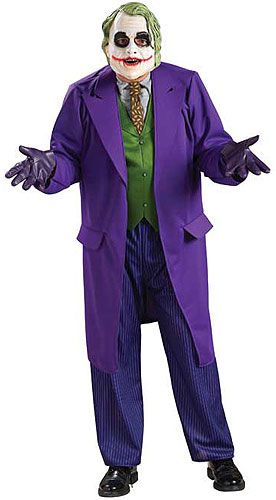 Adult Joker Costume - Click Image to Close