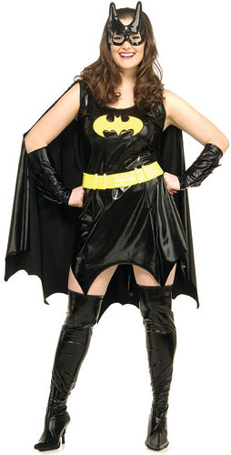 Adult Plus Size Batgirl Costume - Click Image to Close