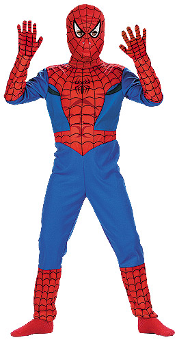 Boys Spider Man Costume - Click Image to Close