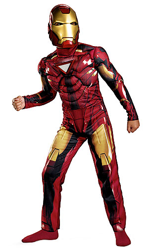 Child Deluxe Iron Man Mark 6 Costume - Click Image to Close