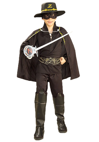 Child Zorro Accessory Set - Click Image to Close