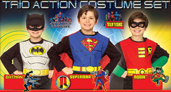 Boys Superhero Costume Set - Click Image to Close