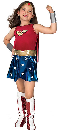 Kids Wonder Woman Costume - Click Image to Close