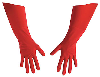 Adult Superhero Gloves - Click Image to Close