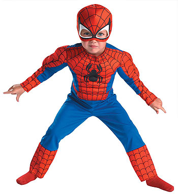 Deluxe Toddler Spiderman Costume - Click Image to Close