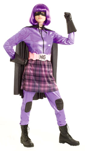 Adult Deluxe Hit Girl Costume - Click Image to Close