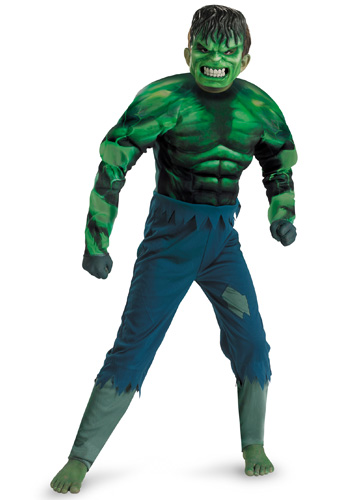 Boys Incredible Hulk Costume - Click Image to Close