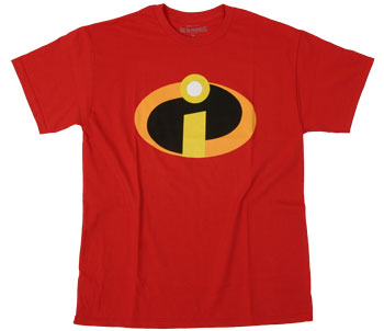 Adult Incredibles T-Shirt Costume - Click Image to Close