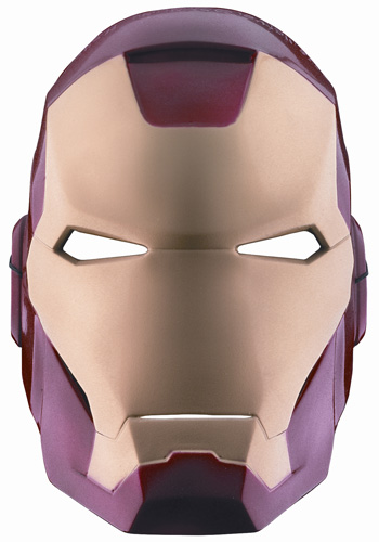 Vacuform Iron Man Mask - Click Image to Close