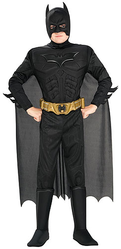 Kids Deluxe Dark Knight Batman Costume - Click Image to Close