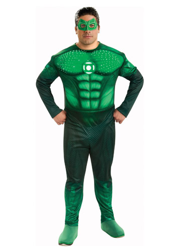 Plus Size Deluxe Hal Jordan Costume