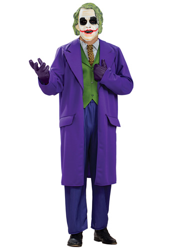 Plus Size Deluxe Joker Costume - Click Image to Close