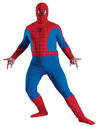 Plus Size Spiderman Costume