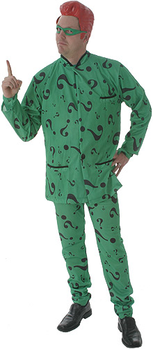 Adult Riddler Costume - Click Image to Close