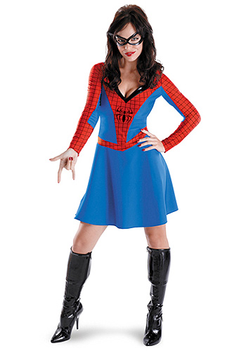 Womens Spider Girl Costume - Click Image to Close