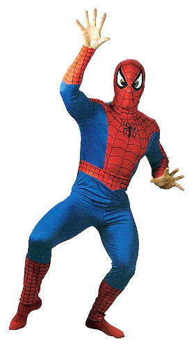 Adult Spider-Man Costume - Click Image to Close