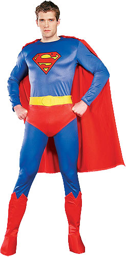 Adult Superman Costume - Click Image to Close