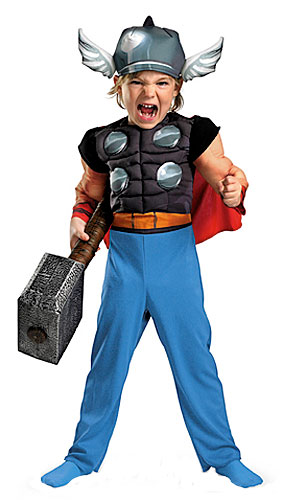 Toddler Thor Costume - Click Image to Close