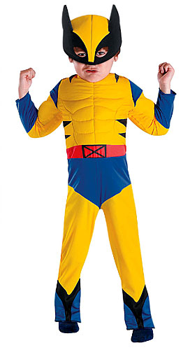 Toddler Wolverine Costume - Click Image to Close