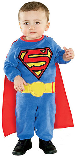Superman Costume Infant - Click Image to Close