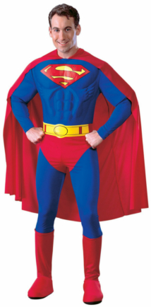 Superman Deluxe Adult Costume - Click Image to Close