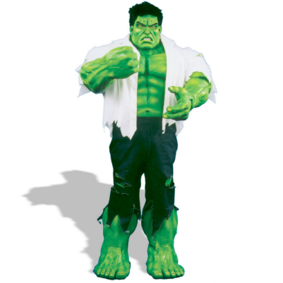 Hulk Super Deluxe Adult Costume - Click Image to Close