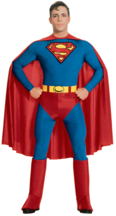 Superman Adult XL Costume - Click Image to Close