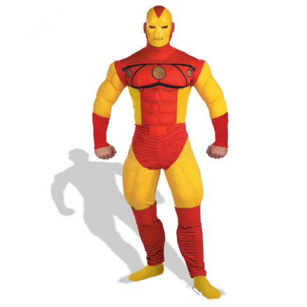 Iron Man Muscle Adult Costume - Click Image to Close
