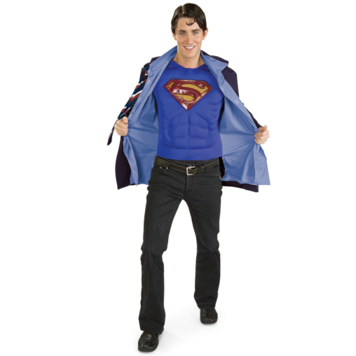 Reversible Clark Kent/Superman Adult - Click Image to Close