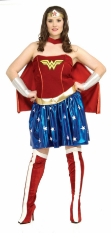 Wonder Woman Adult Plus - Click Image to Close