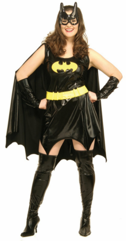 Batgirl Adult Plus Costume - Click Image to Close